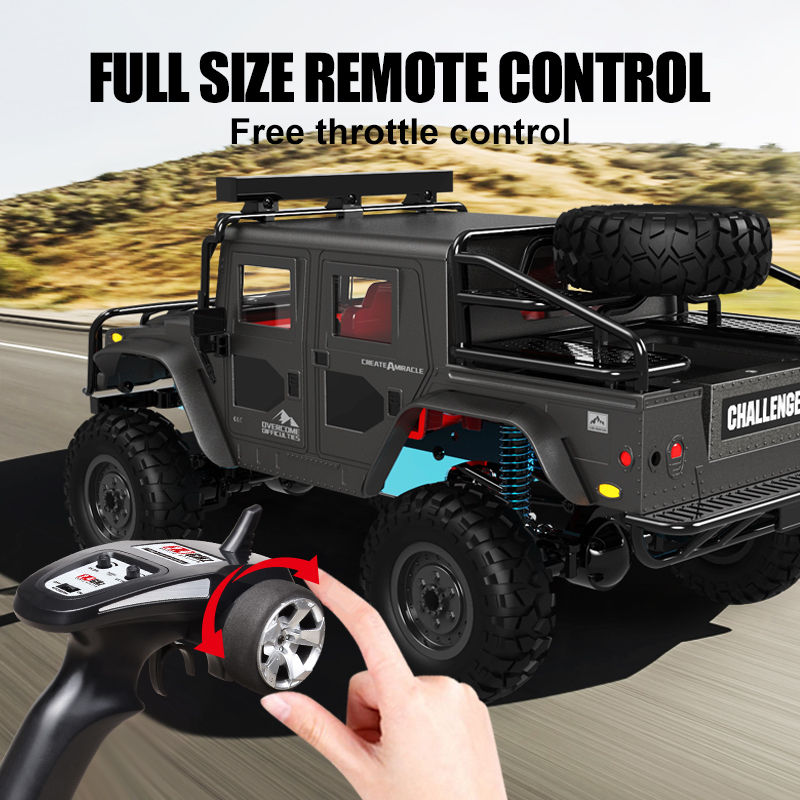 Thumbnail: JJRC Q121 RC CAR 4WD Mountaineering Off-Road High Speed Vehicle 1:12 Size RC Car