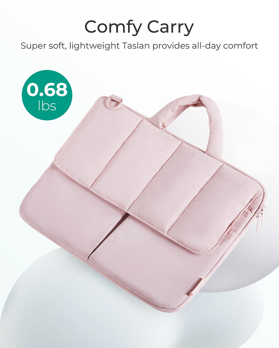 Thumbnail: BAGSMART 15.6 Inch Laptop bag for MacBook Air/Pro Shockproof Water Resistant Not