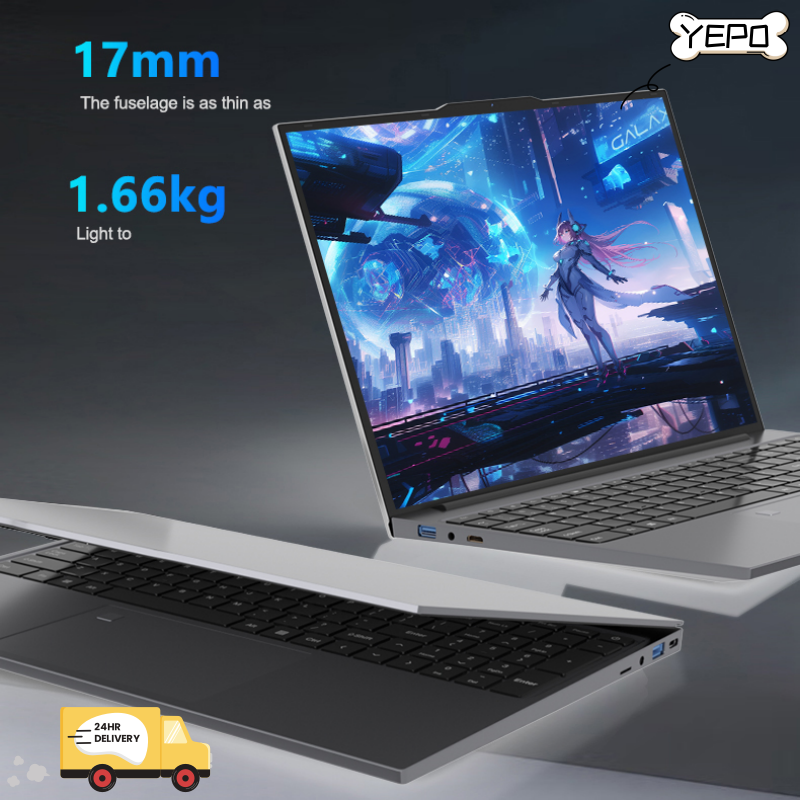 YEPO Gaming laptops Intel Core i7-6500U 32GB Ram 2TB SSD Windows 11 Notebooks B