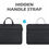 Thumbnail: Laptop Double handbag Case for Macbook 13.3" 14" 15" 15.6" 16" Waterproof Notebo