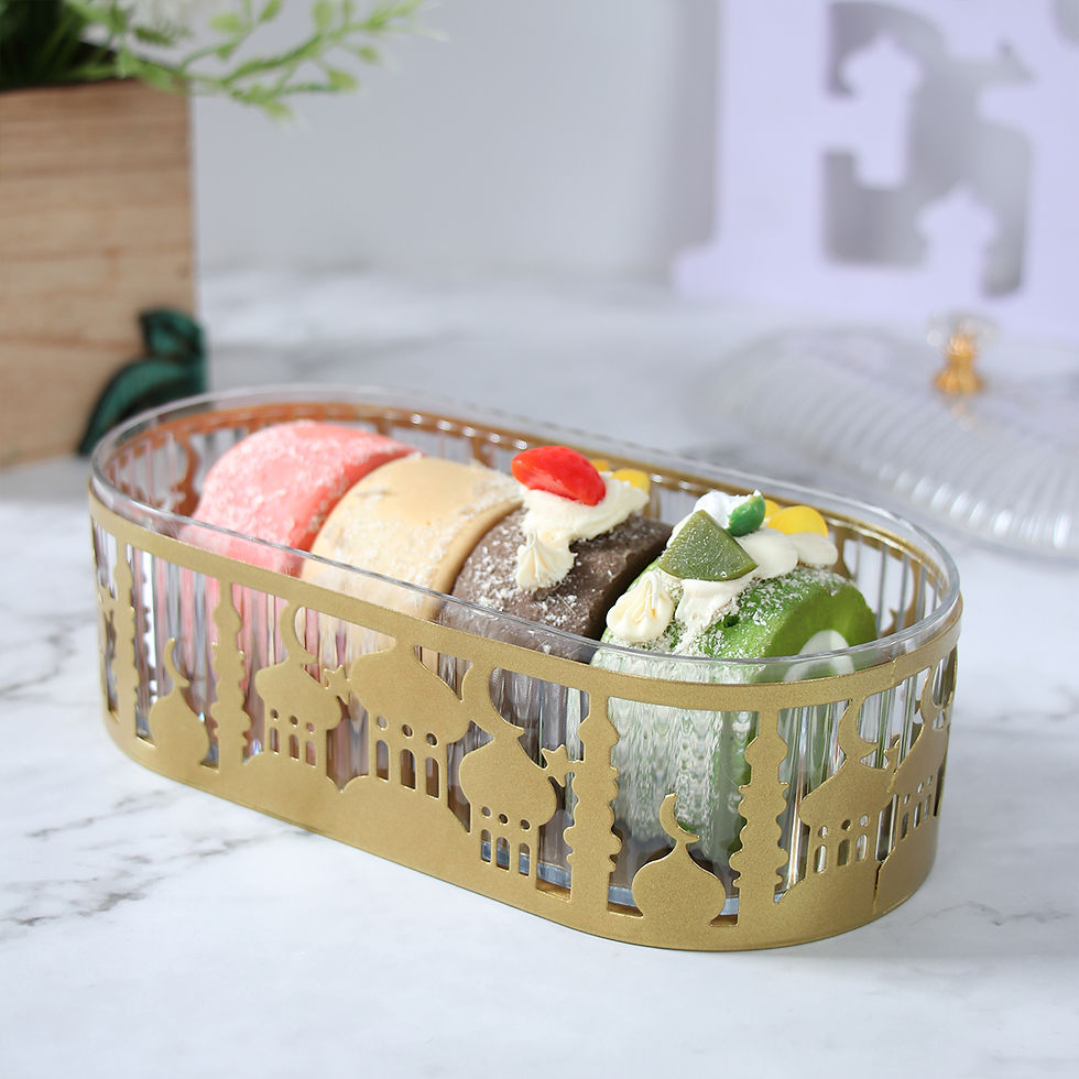 Thumbnail: EID Mubarak Candy Snacks Tray Ramadan Decoration 2025 For Home Ramadan Kareem EI