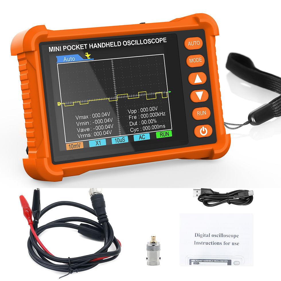 Thumbnail: Oscilloscope,Digital handheld,Bandwidth:250kHz,Sampling rate:2.5MS/s,AUTO measur