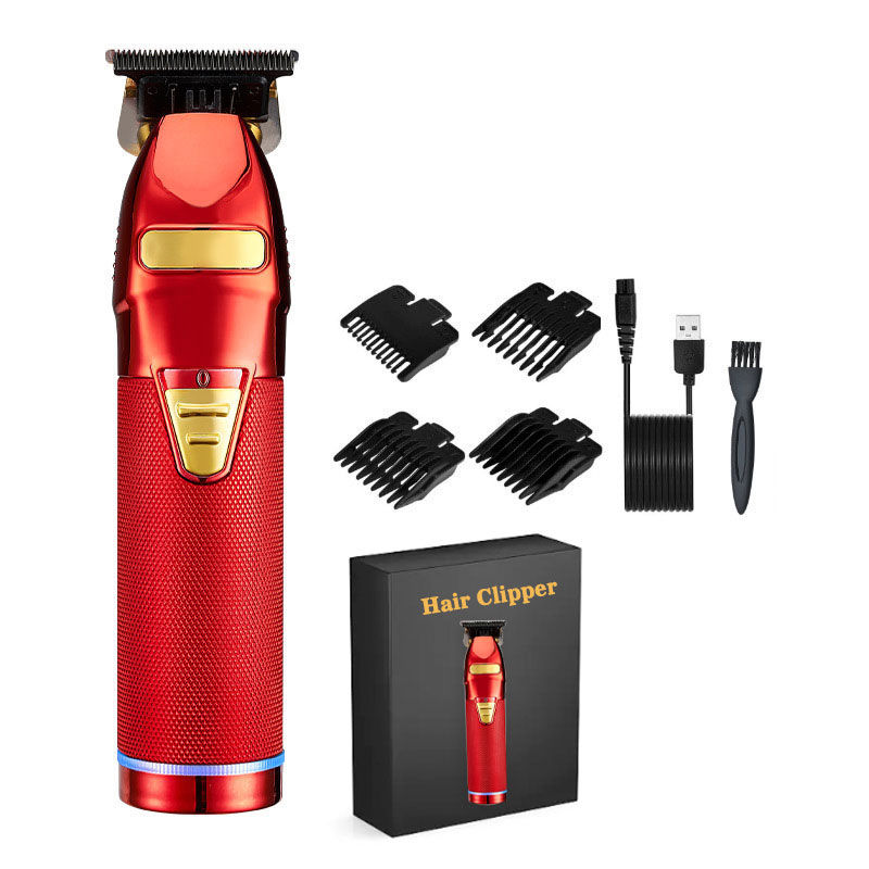 Thumbnail: Professional Hair Trimmer For Men Barber Rechargeable Hair Clipper Cordless Hair