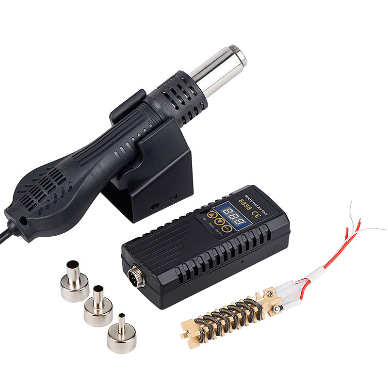 Thumbnail: JCD 750W Heat Gun Digital Display Micro Rework Soldering Station Hot Air Gun For