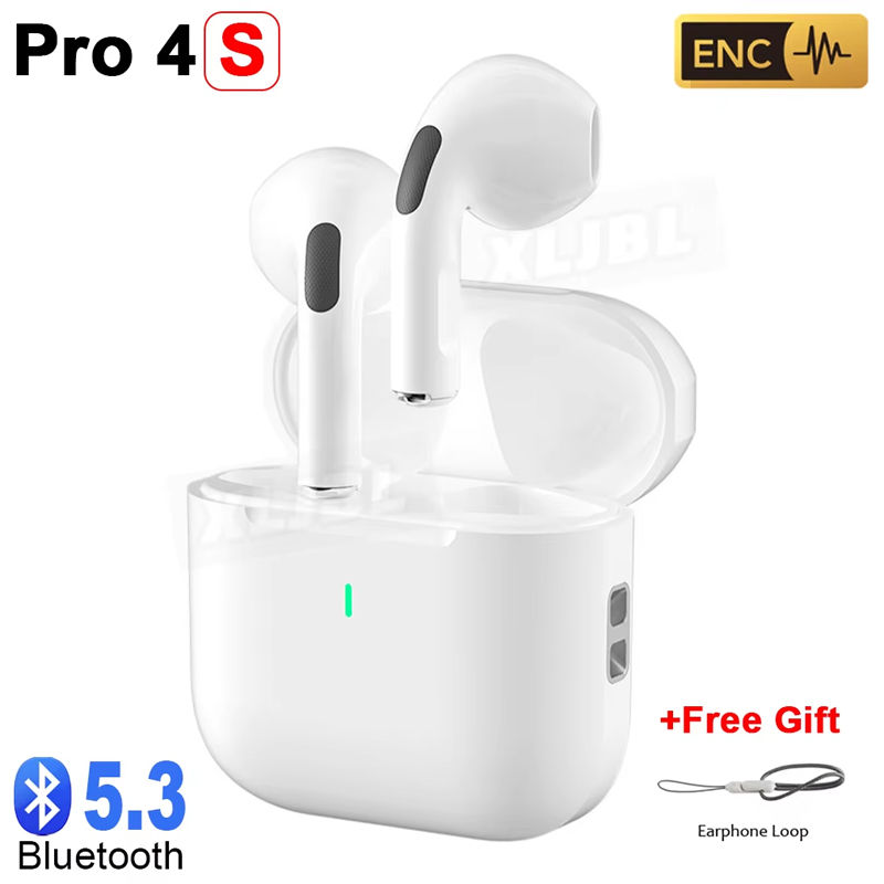 Thumbnail: Pro 4 True Wireless earphones In Ear TWS headphones Long Standby Running Bass Sp