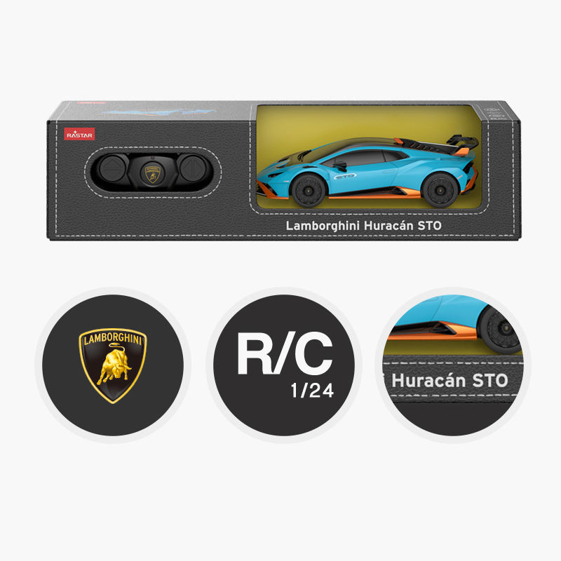 Thumbnail: Lamborghini Huracan STO RC car 1:24 Scale Remote Control Car Model Radio Control