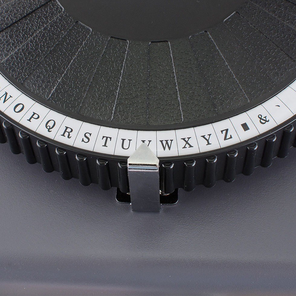 Thumbnail: 72-Letter-Embosser-Machine-PVC-Sample-Card-Credit-ID-VIP-Embossing-USA-Warehouse