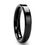 Thumbnail: 4mm 6mm 8mm Bright and Dull Polish Silver Color Titanium Ring For Men and Women 