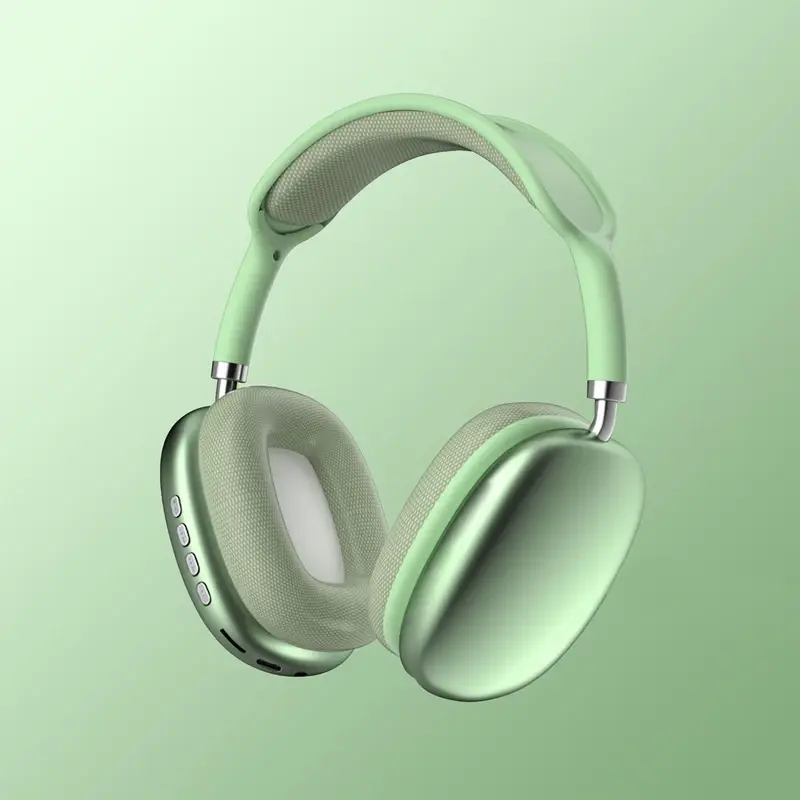 Thumbnail: P9Promax Headphone Wireless Bluetooth Headset With Mic Noise Cancelling Headsets