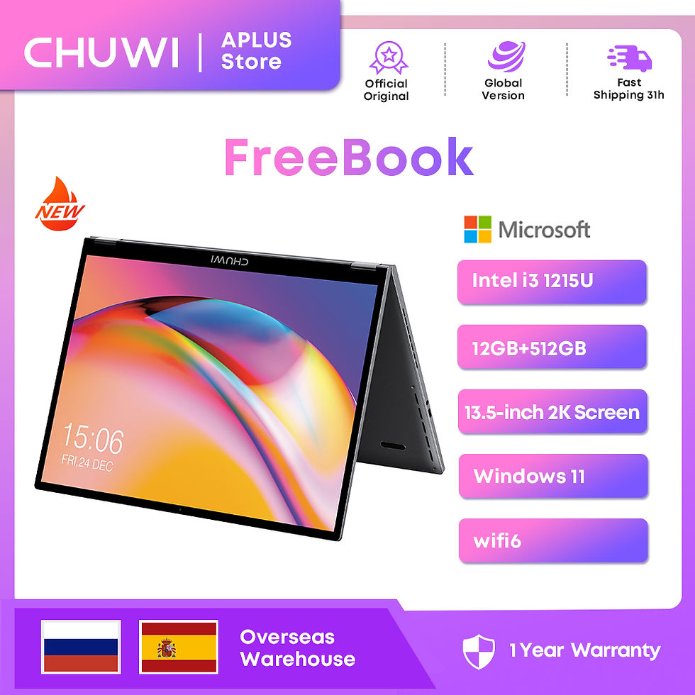 CHUWI FreeBook Laptop Tablet 2 In 1 Intel N100/i3 1215U 13.5 Inch Touch Screen 1