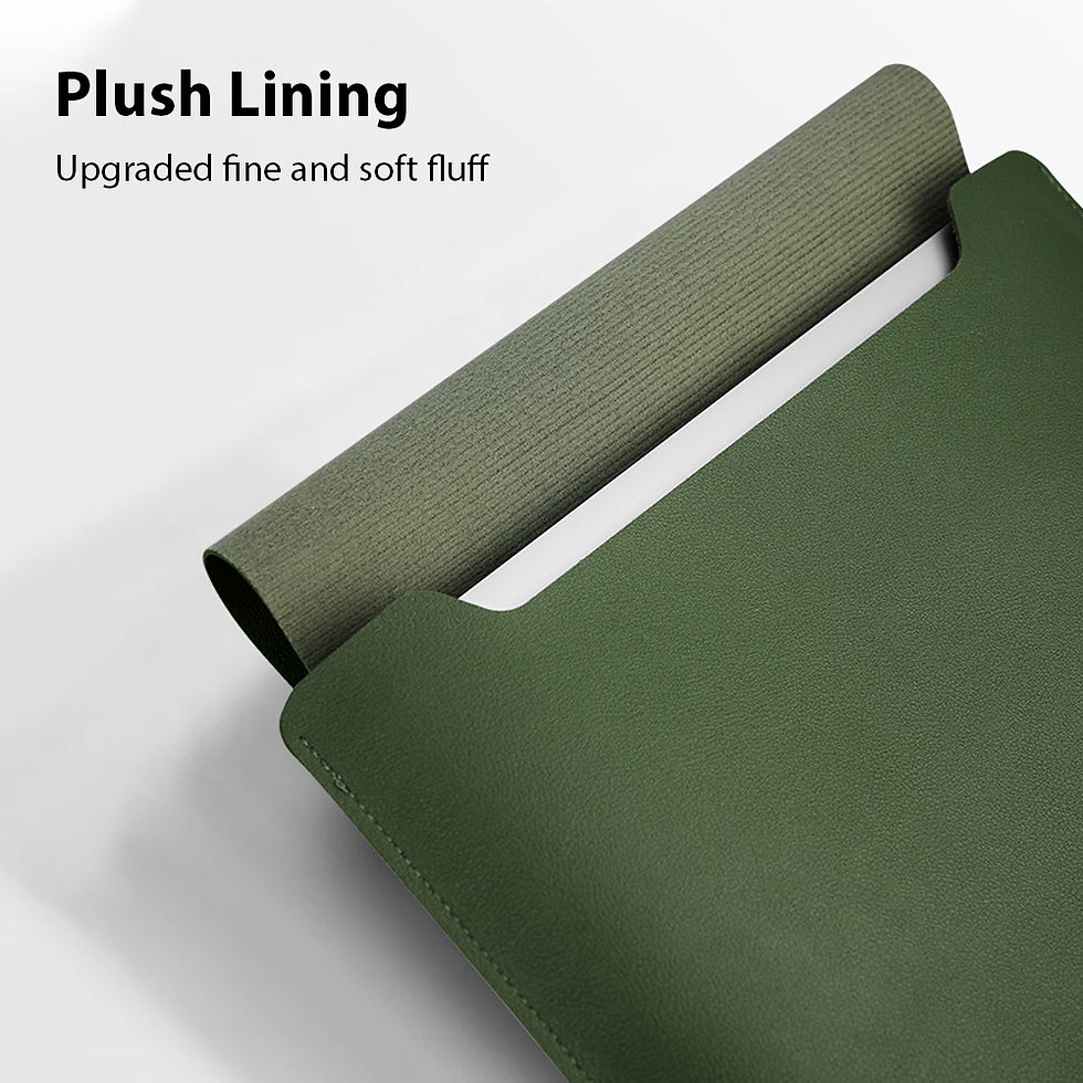 Thumbnail: Laptop Sleeve Bag Case For Apple Macbook 16 15 13 11 inch For Lenovo Huawei Xiao