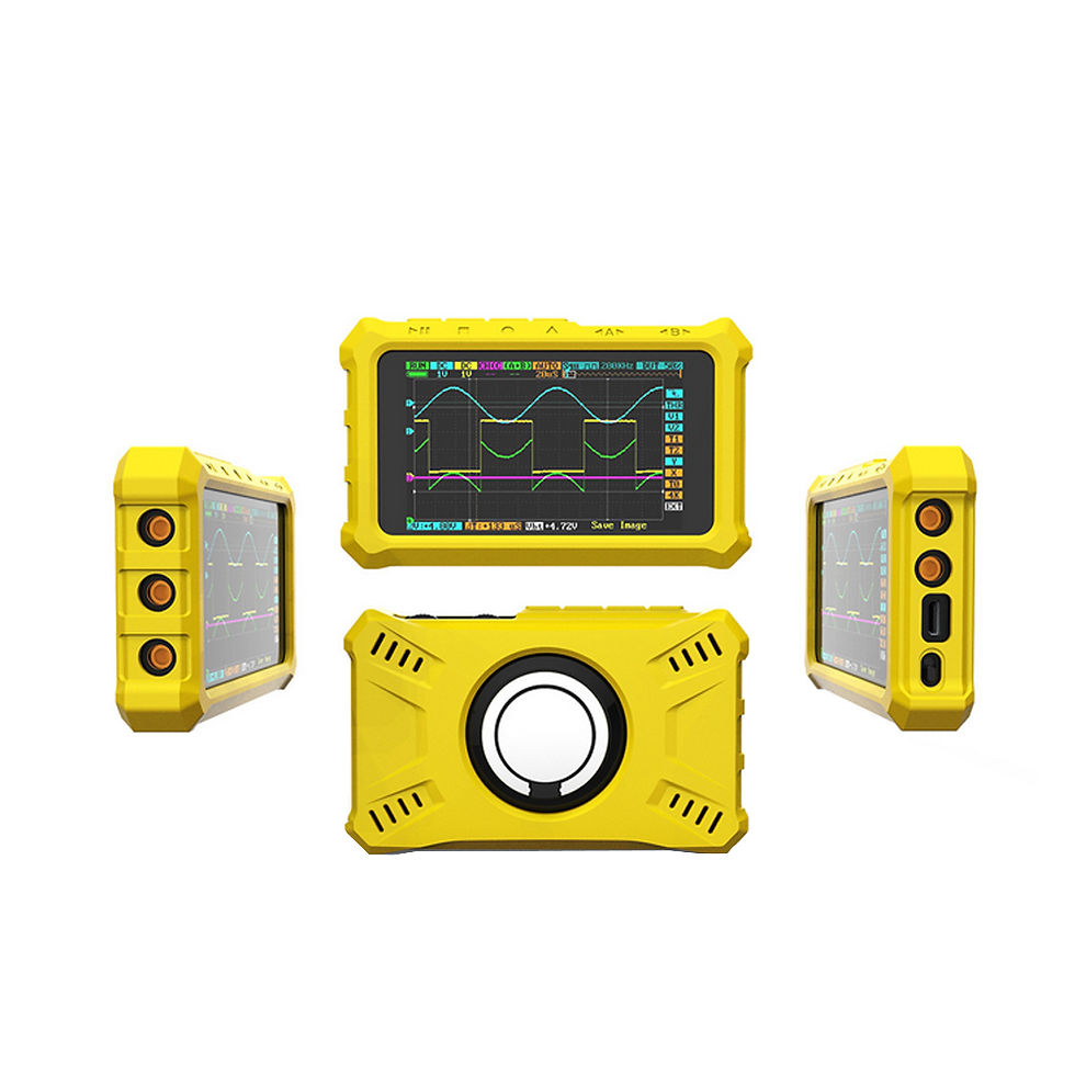 Thumbnail: DS213 Digital Oscilloscope Mini Pocket Oscilloscope 100MS/S 4 Channel USB Oscill