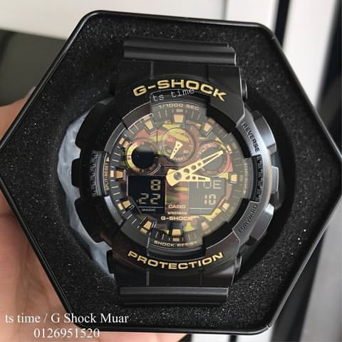 Thumbnail: CASIO G SHOCK GA100CF-1A9 ORIGINAL