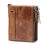 Thumbnail: High Capacity Men Genuine Leather Cowhide Wallet Bifold Coin Purse Card Holder