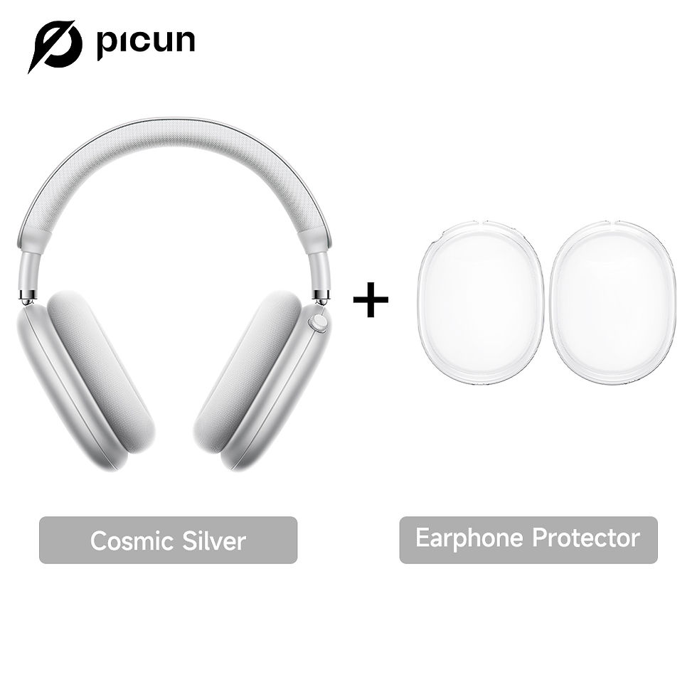 Thumbnail: Picun F8 Pro ANC Wireless Headphones Head Tracking 3D Spatial Audio -52dB ANC HI