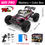 Thumbnail: WLtoys 16101 Pro 1:16 75KM/H 4WD RC Car With LED Light 2.4G Remote Control Cars 
