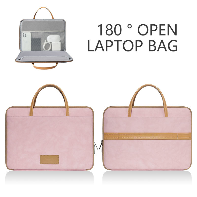 Thumbnail: Laptop Bag Sleeve Case 13.3 15.6 14 16inch Shoulder Notebook For Macbook Air Pro