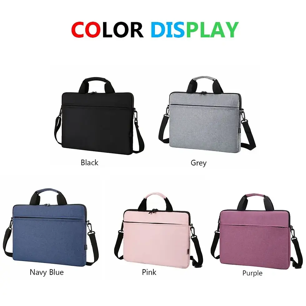 Thumbnail: Laptop Bag Sleeve Case Shoulder HandBag Notebook Pouch Briefcases 133 14 156 inc