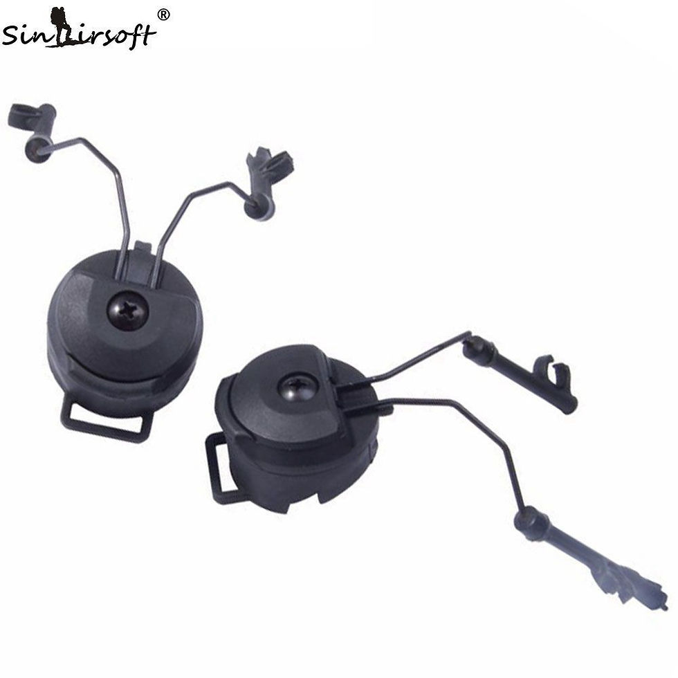 Thumbnail: FAST Helmet ADAPTER SET Peltor Comtac Headset Ops Core Helmet ARC Rail Adapter