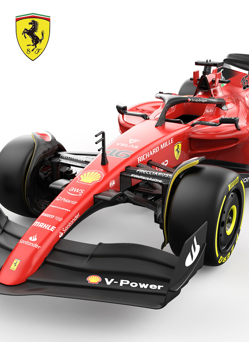 Thumbnail: Ferrari  Charles Leclerc F1 Formula Racing RC Car Toy Remote Control 