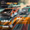 Thumbnail: 1/24 Remote Control Four-Wheel  High-Speed Car Led Lights Rc Drift Drive Racing 