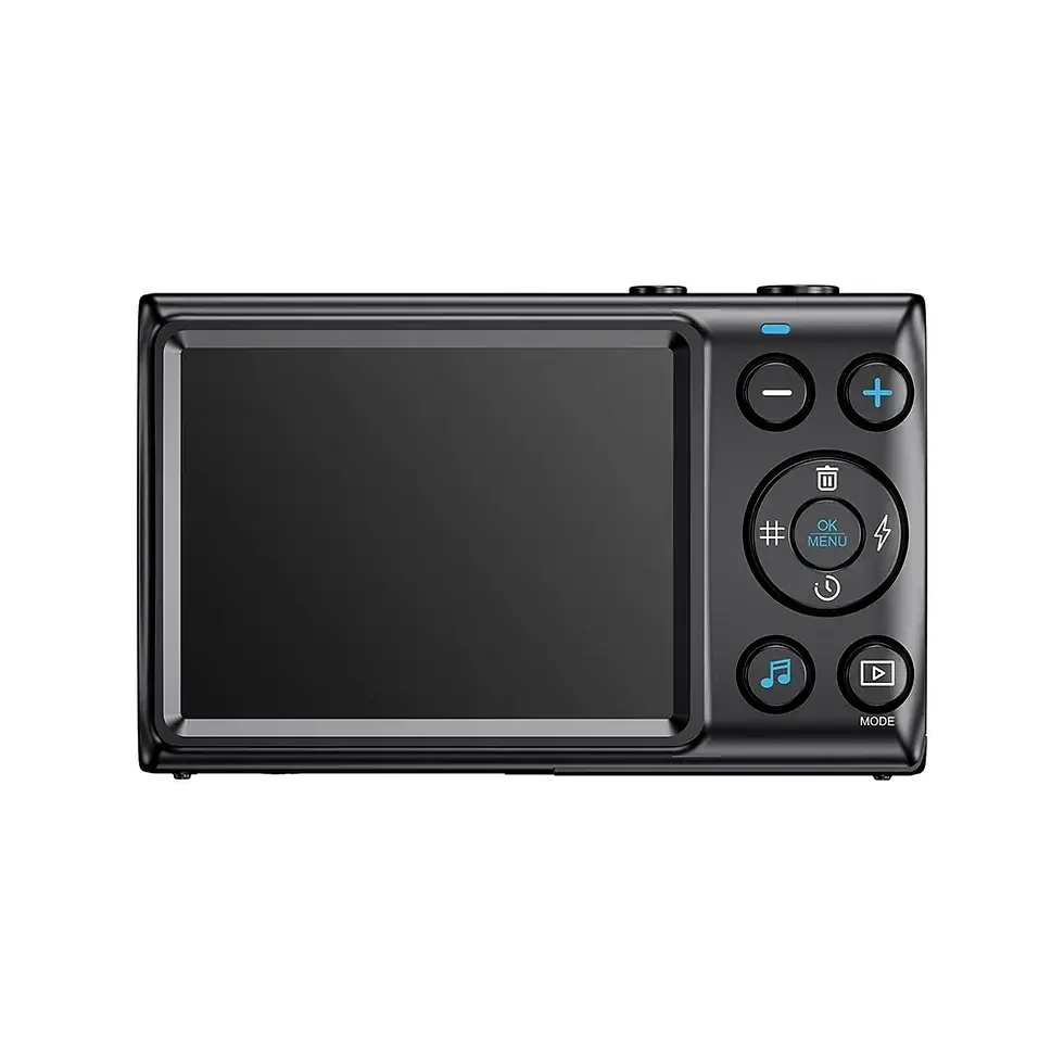 Thumbnail: 4K Digital Camera for Photography 18X Zoom Compact Cameras Children Vlogging Cam