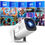 Thumbnail: XGODY 2025 4K HD Mini Projector With 5G WiFi And BT 5.0 10000 Lumen Projector Ho