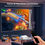 Thumbnail: Touyinger L9 Portable Mini Projector  FHD 1080P Full HD Beam 4K Video WiFi Movie
