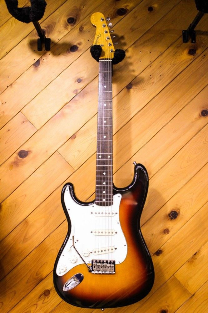 Thumbnail: Fender Japan ST62-LH Lefty Left Hand Model Stratocaster Sunburst Made in Japan