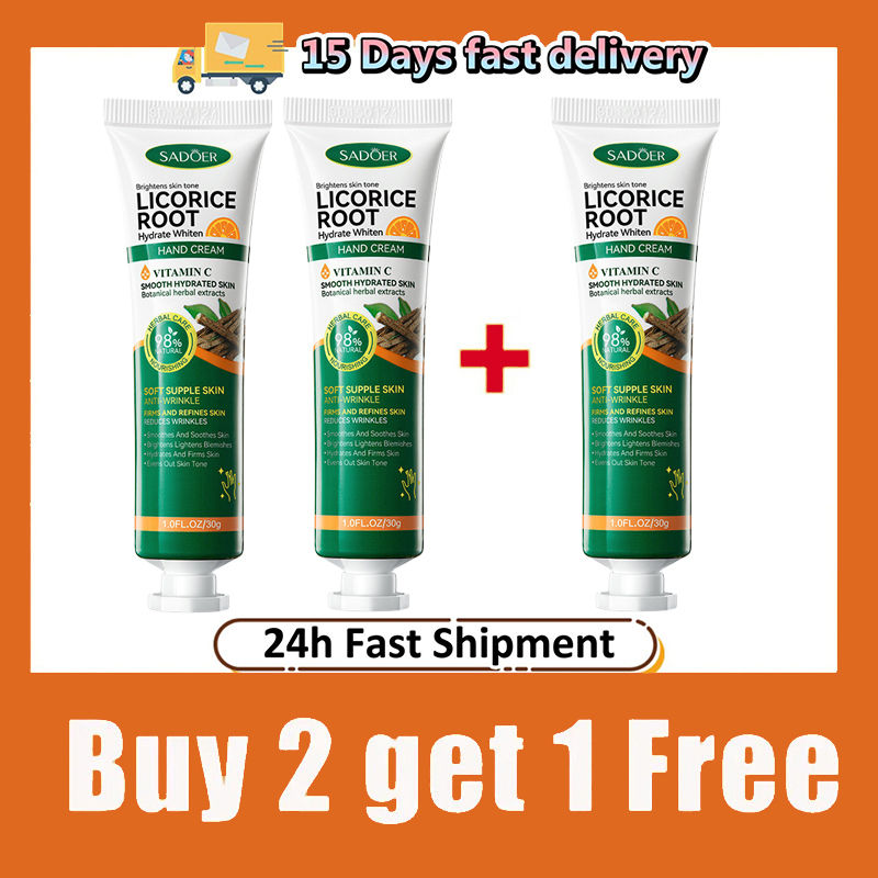 Thumbnail: Licorice Anti-wrinkle Hand Cream Skin Soften Nourish Anti-drying Whitening Moist