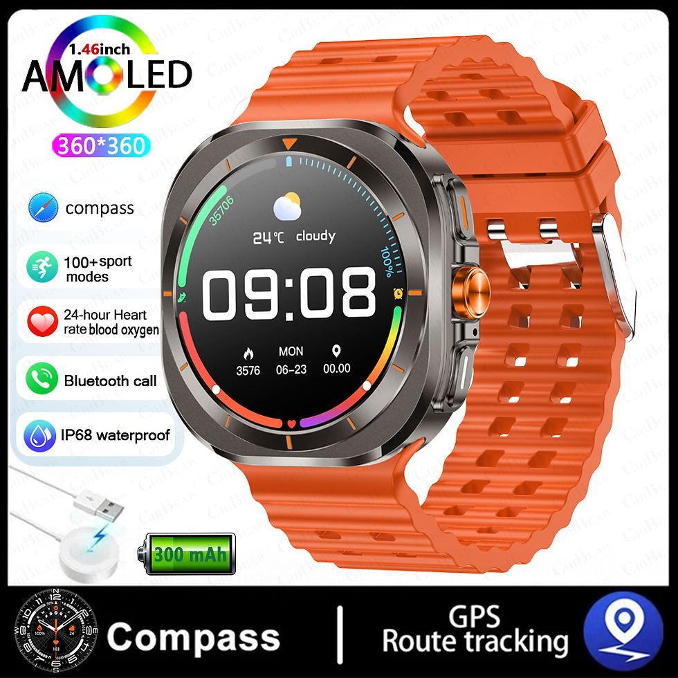 Thumbnail: Galaxy Smart Watch 7 Ultra  Men Health Monitoring Waterproof Smartwatch Women