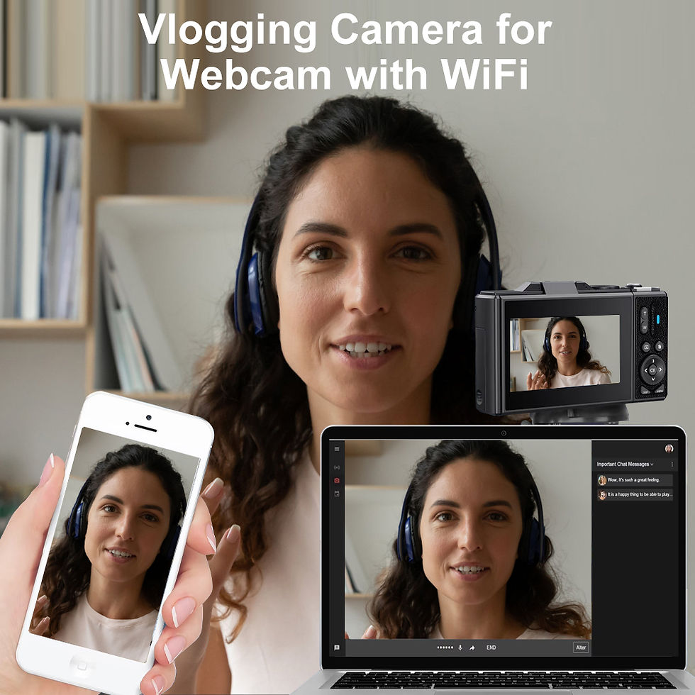 Thumbnail: NEW 4K Compact Digital Photography Camera18X Digital Zoom Vintage Vlog Video Rec