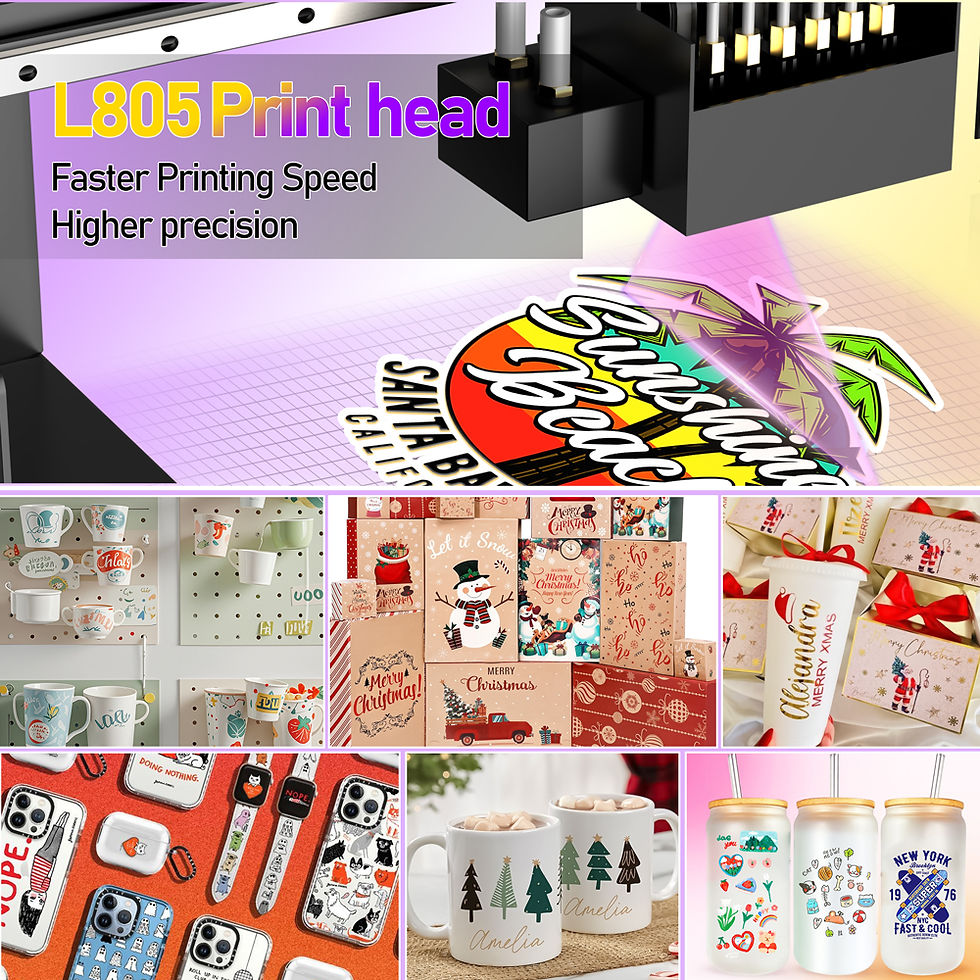 Thumbnail: US Stock A3 UV dtf printing machine UV sticker printer a3 For Epson L805 UV DTF 