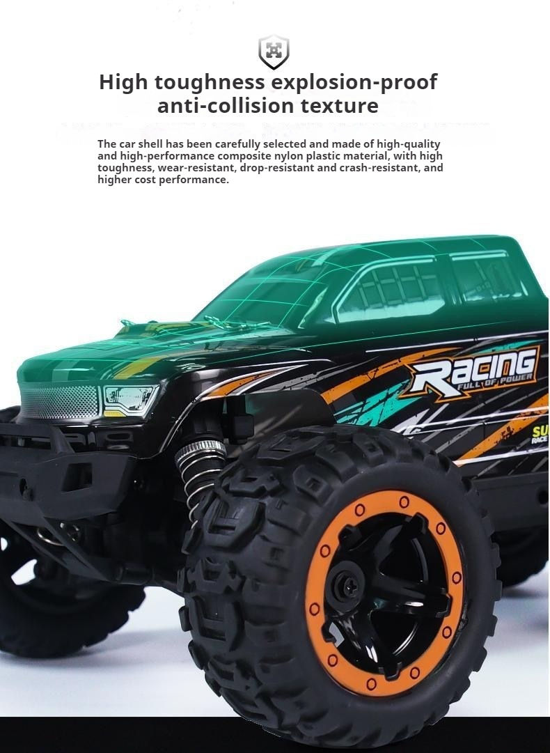 Thumbnail: Car remote control , high-speed 4WD climbing off-road rc drift car,