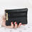 Thumbnail: Fashion Leather Coin Purse Women Small Wallet Change Purses Mini Zipper Money Ba