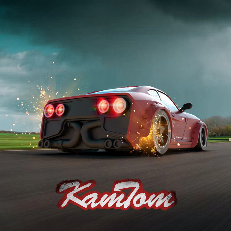 Thumbnail: KAMTOM four-wheel drive toy car RC remote control car professional adult drift m