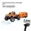 Thumbnail: 1:64 RC Buggy Bigfoot High-speed Mini RC Car Alloy Appearance Cool Lights Shock 