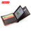 Thumbnail: GUBINTU Men Wallets Genuine Cow Leather Short Design Card Holder Passcard Pocket