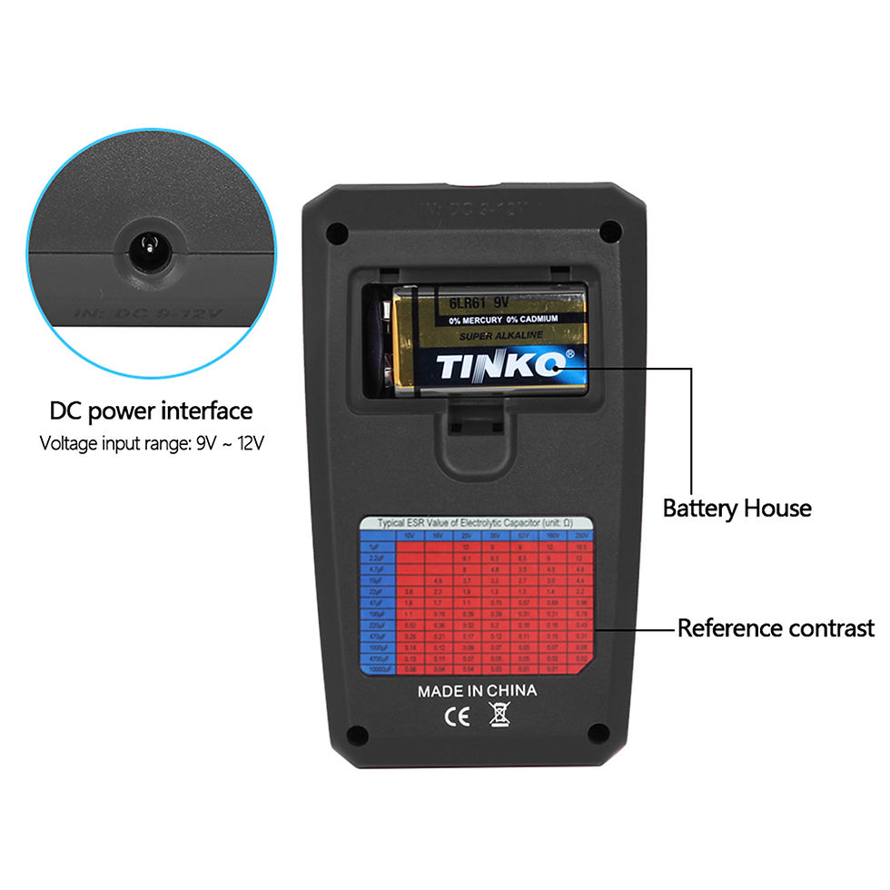 Thumbnail: BSIDE Multi-purpose Transistor ESR/SMD Tester ESR02pro Smart Diode Triode 