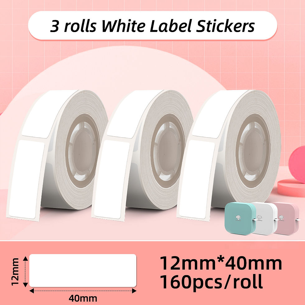Thumbnail: Phomemo Q30 Label Printer Mini Printer Pocket Thermal Label Maker Wireless Stick