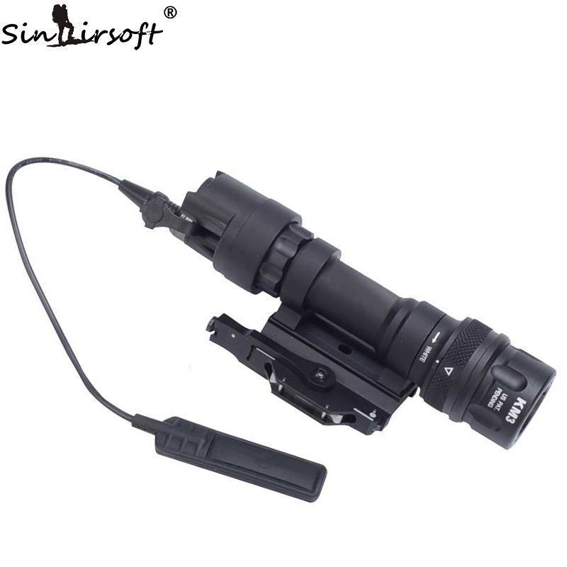 Thumbnail: Tactical M952V Weapon Light Multifunction 180 LM White LED Rail Mount Flashlight
