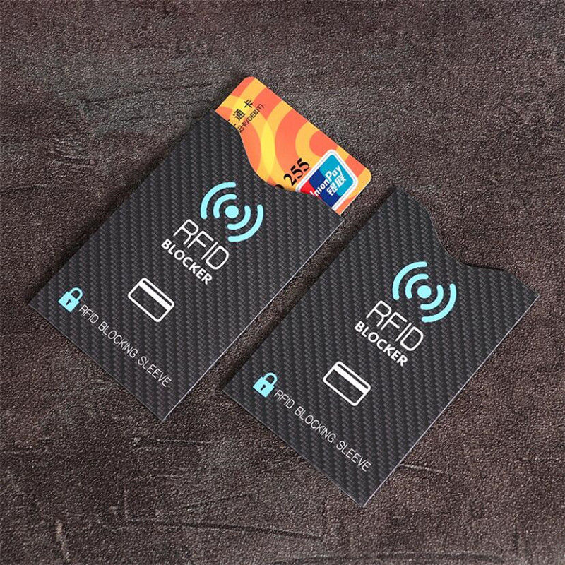Thumbnail: 5Pcs Fashion Anti Theft for RFID Credit Card Protector Blocking Cardholder Sleev