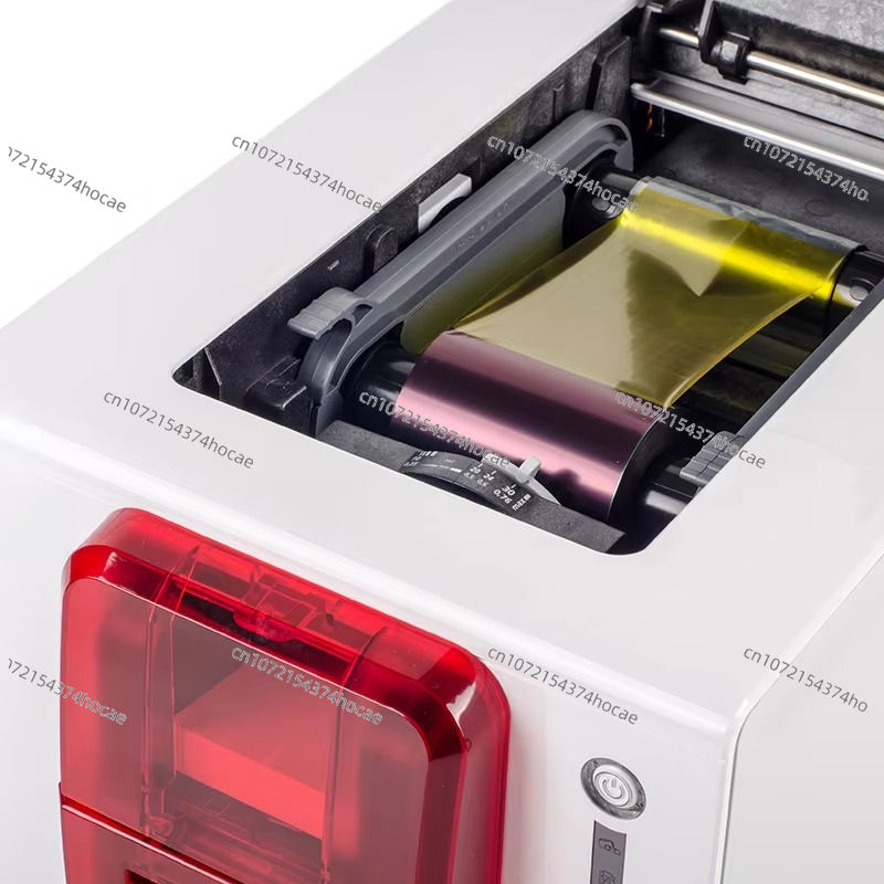 Thumbnail: Automatic PVC card printer Single-sided small and delicate plastic ID card print