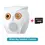 Thumbnail: ICSEE WiFi Camera Owl Shape 2K 5MP Smart Home Mini Indoor Baby Moniton Detection