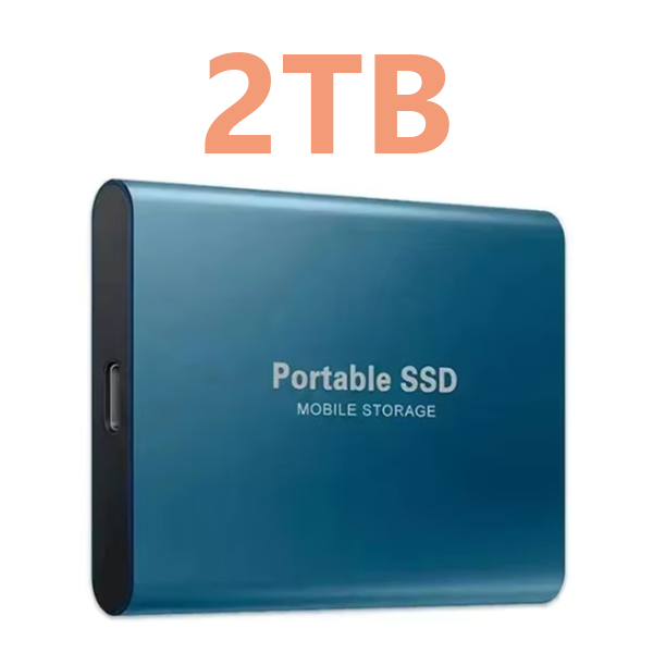 Thumbnail: External Hard Drive 1TB Portable Solid-state Drive 2TB High-speed Hard Disk 4TB 