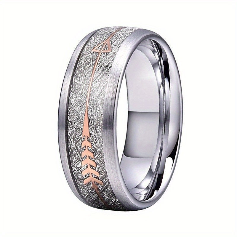 Thumbnail: Punk Classical Chain Stainless Steel Rings for Men Accessories Statement Jewelry