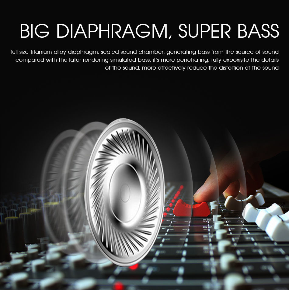 Thumbnail: Wireless Headphone Bluetooth Headset Super Bass Stereo Support TF Card MP3 