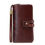 Thumbnail: Contact's Genuine Leather Long Wallet Large Capacity Men Coin Purse Male Clutch 