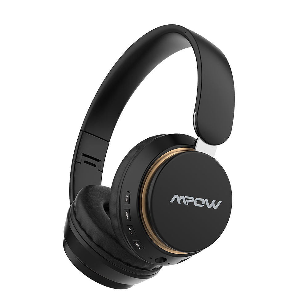 Thumbnail: Mpow J2 ANC Wireless Bluetooth Headphones Upgraded Active Noise Reduction 