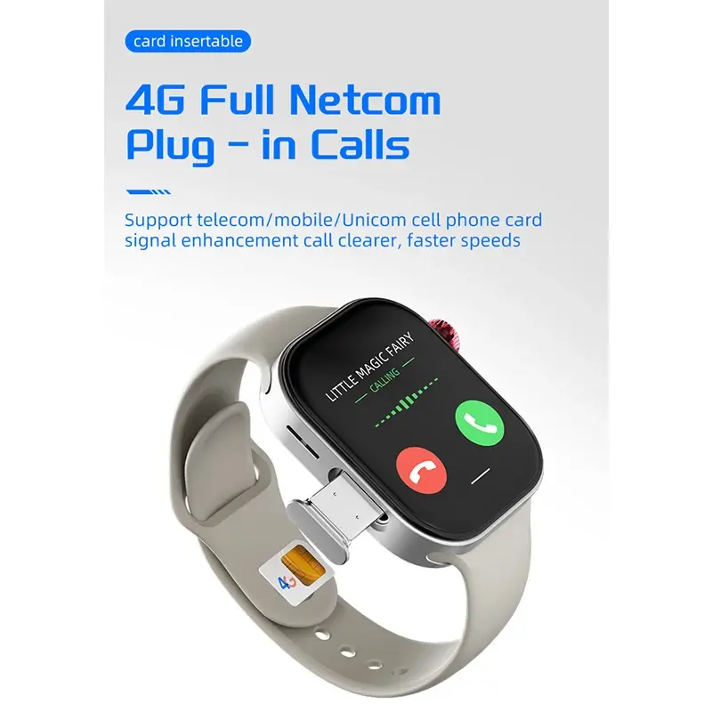 Thumbnail: VALDUS 4G Smartwatch Men Women 2.13-inch AMOLED WIFI GPS SOS NFC With HD Camera 